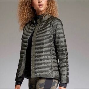 Athleta Downkind Jacket Green Size XS